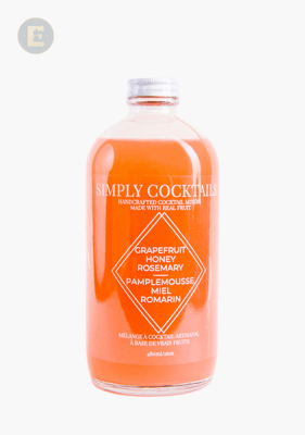 SIMPLY COCKTAILS-GRAPEFRUITROSEMARY MIXE