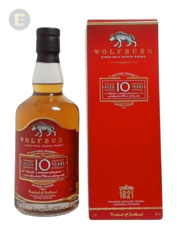 Wolfburn 10 Year Old Single Malt 700 Ml