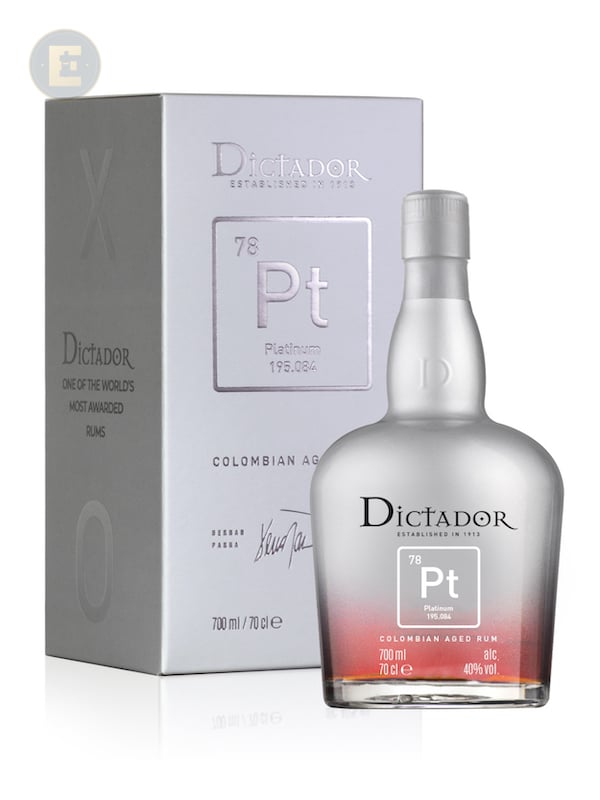 Dictador Xo Platinum Rum 700 Ml