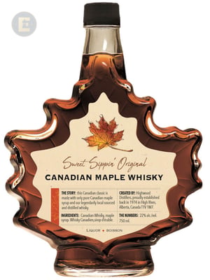 SWEET SIPPIN CANADIAN MAPLE WHISKY      