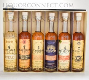 PLANTERAY ARTISANAL RUM 6X100ML IN BOX  