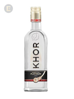 KHOR PLATINUM VODKA 375ML               