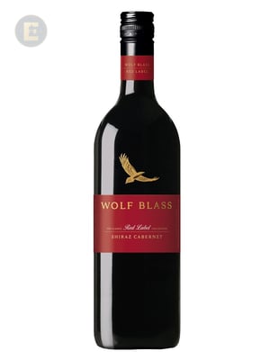 WOLF BLASS RED LABEL SHIRAZ CABERNET    