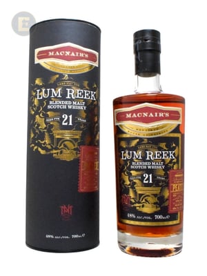 MACNAIR'S LUM REEK 21 YO BLENDED SCOTCH 