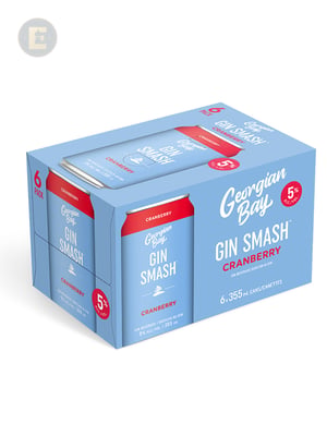 GEORGIAN BAY CRANBERRY GIN SMASH 6PK    