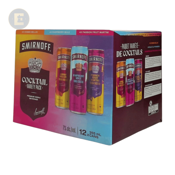 Smirnoff Cocktail Collection 12 X 355 Ml