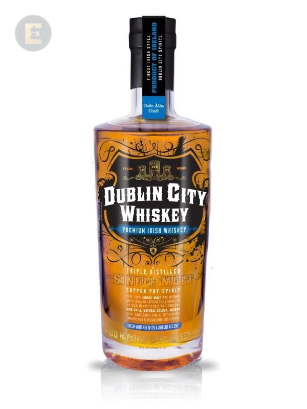 Dublin City Single Malt Irish Whiskey 700 Ml