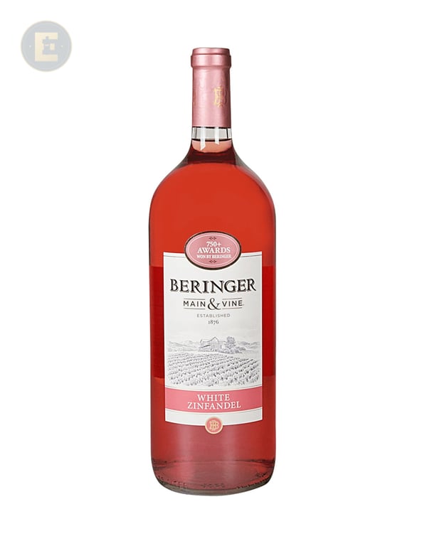 Beringer Main & Vine White Zin 1.5L 1500 Ml