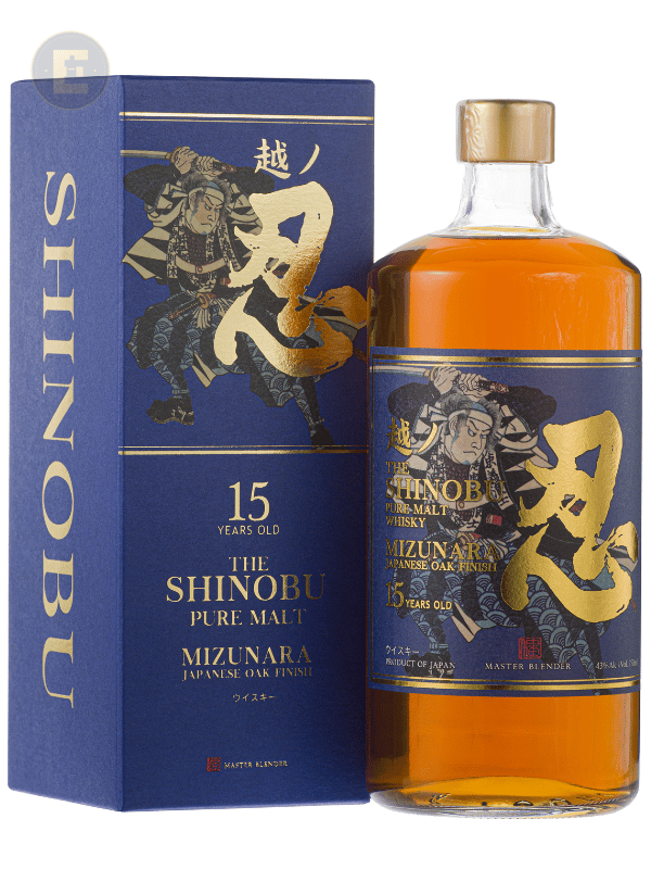 Shinobu 15 Year Old Pure Malt Whisky 750 Ml