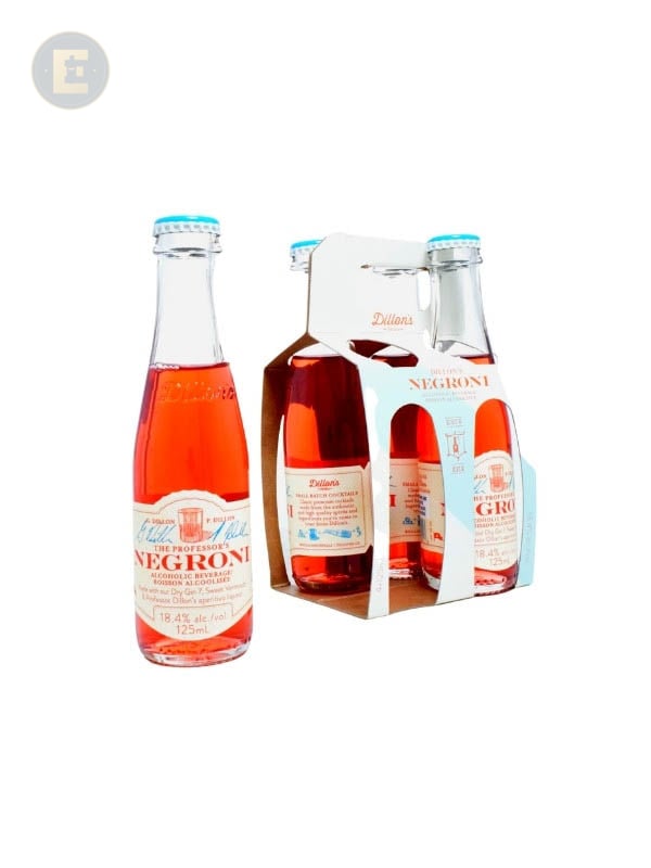 Dillon's Pre-Mixed Negroni 4 X 125 Ml