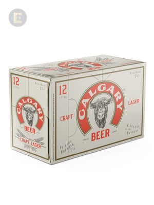 CALGARY BEER CRAFT LAGER BY VILLAGE CLS 
