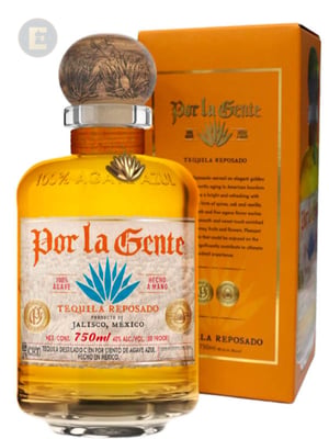 POR LA GENTE TEQUILA REPOSADO           