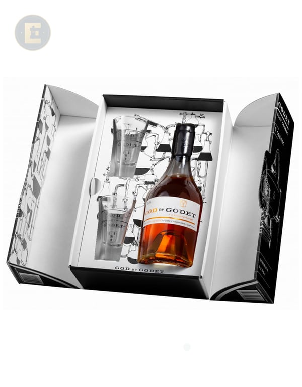 Brandy God by Godet Gift Pack 350 Ml