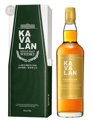 KAVALAN EX-BOURBON OAK SINGLE MALT      