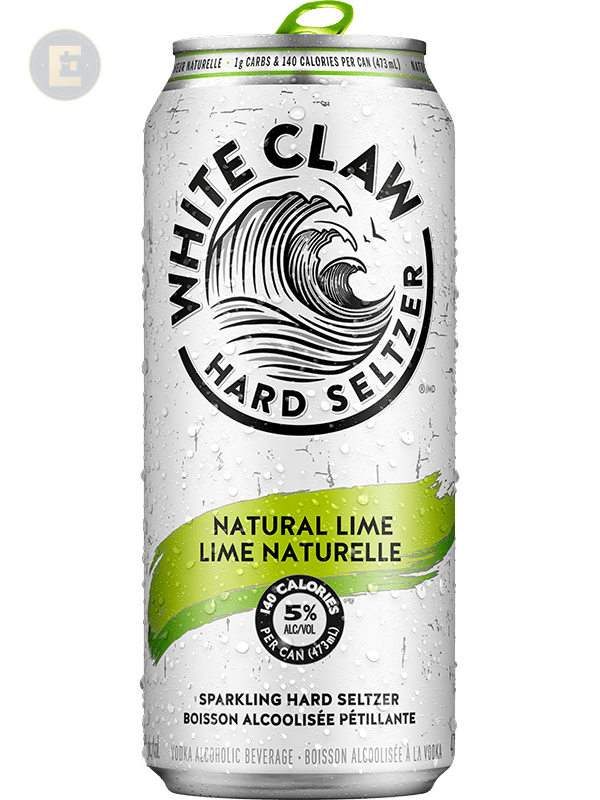 WHITE CLAW NATURAL LIME 473 ML