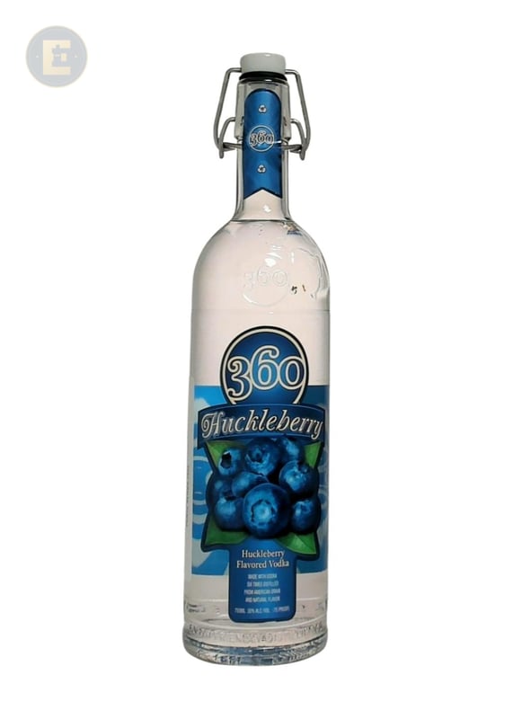 360 Huckleberry Vodka 750 Ml