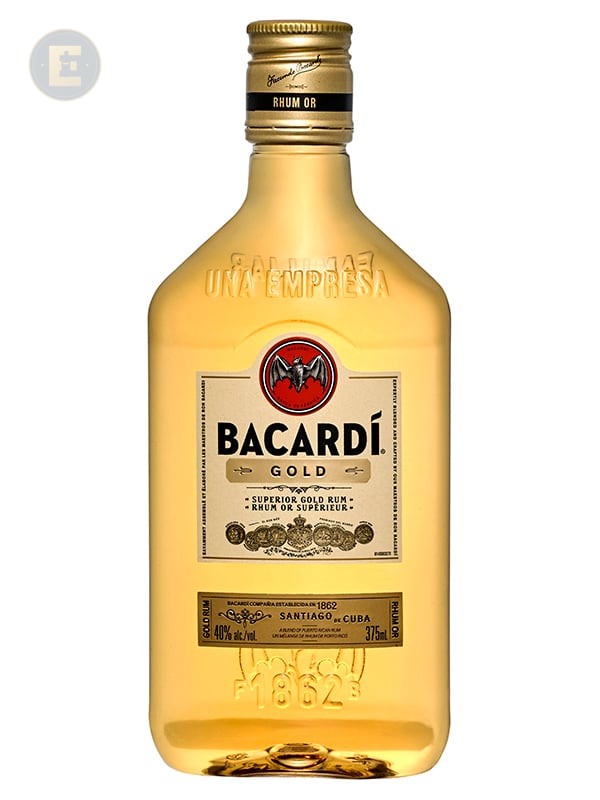 Bacardi Gold Rum 375 Ml