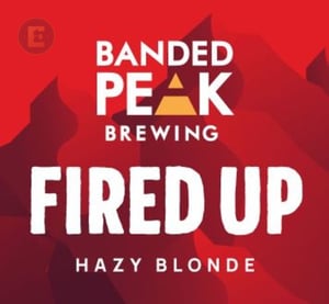 BANDED PEAK FIRED UP HAZY BLONDE ALE