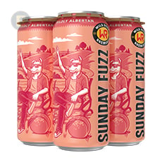 Wild Rose Sunday Fuzz Peach Hef 4x473mL Can
