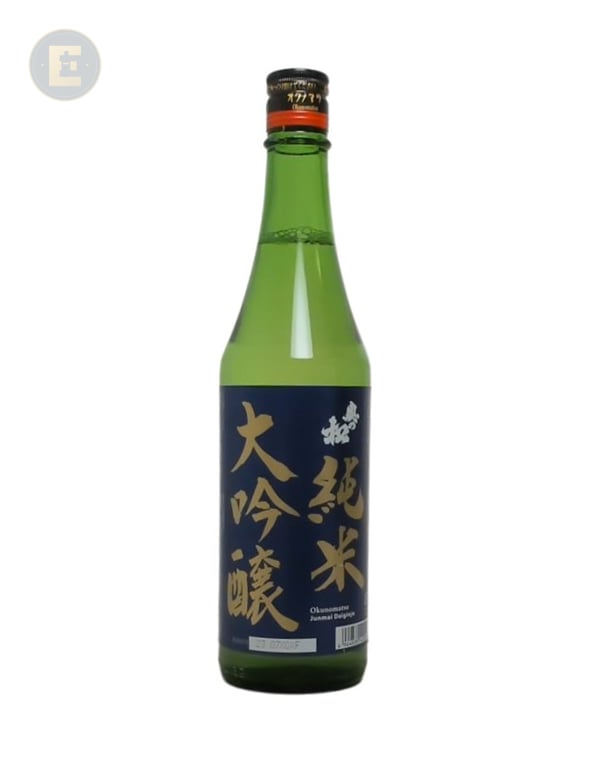 Okunomatsu - Junmai Dai-Ginjo Navy Blue 720 Ml