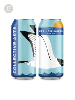 COLLECTIVE ARTS LIFE IN THE CLDS HZY IPA