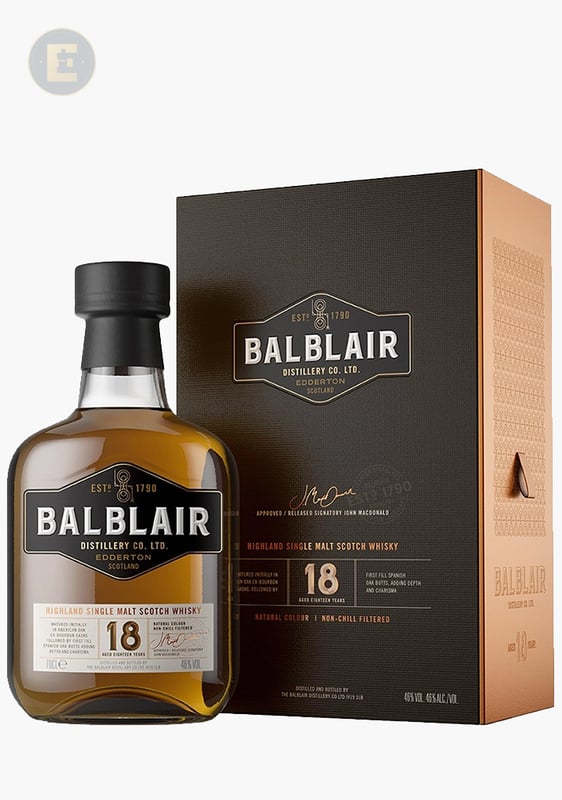Balblair 18Yo Single Malt Scotch Whisky 750 Ml