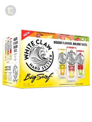 WHITE CLAW BIG SURF VARIETY PACK 12PK   