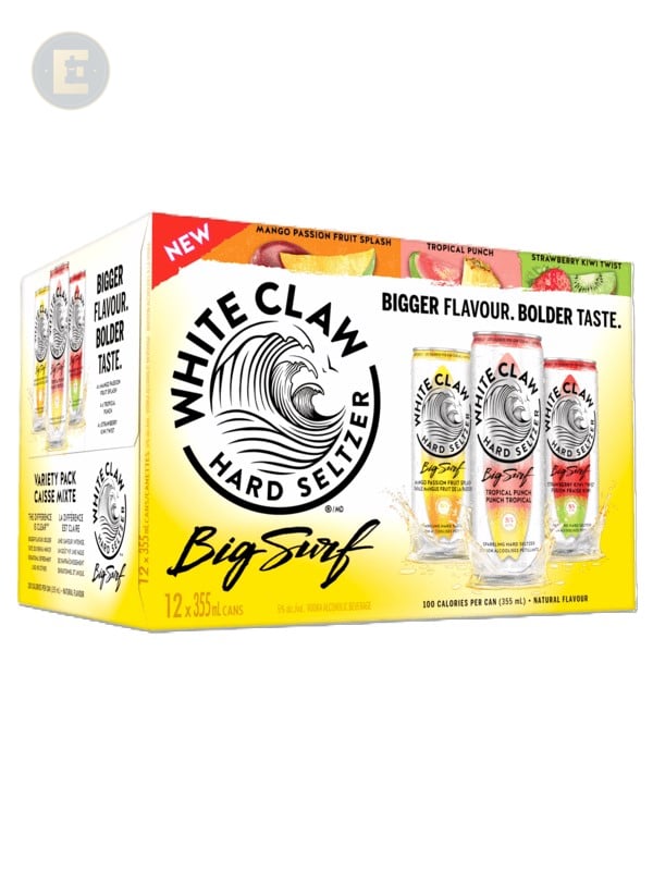 White Claw Big Surf Variety Pack 12Pk 12 X 355 Ml
