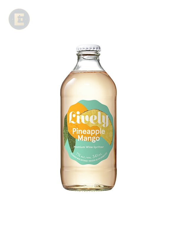 Lively Pineapple Mango 341 Ml