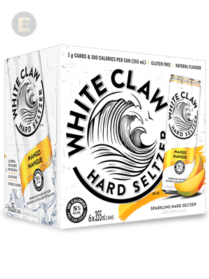 WHITE CLAW MANGO 6 PACK                 