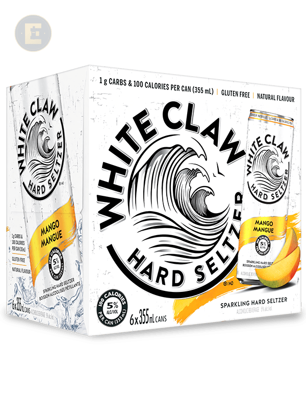 White Claw Mango 6 Pack 6 X 355 Ml