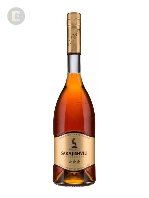 Sarajishvili Wine Brandy 3 Stars 700 Ml