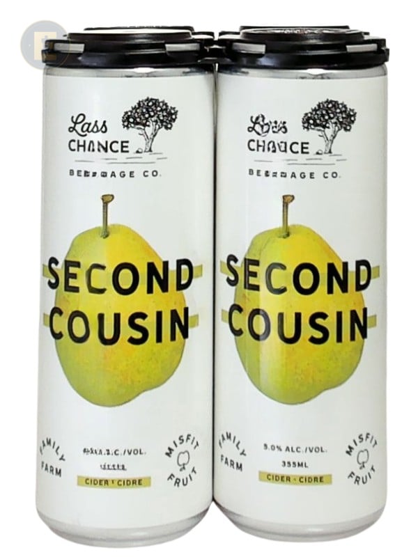 Lass Chance - Second Cousin Pear Cider 4 X 355 Ml