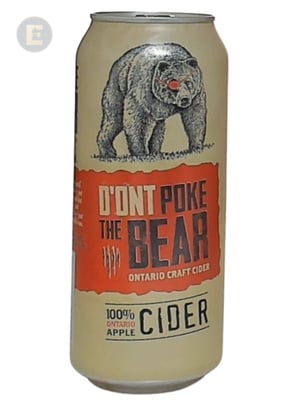 D'ONT POKE THE BEAR CIDER               