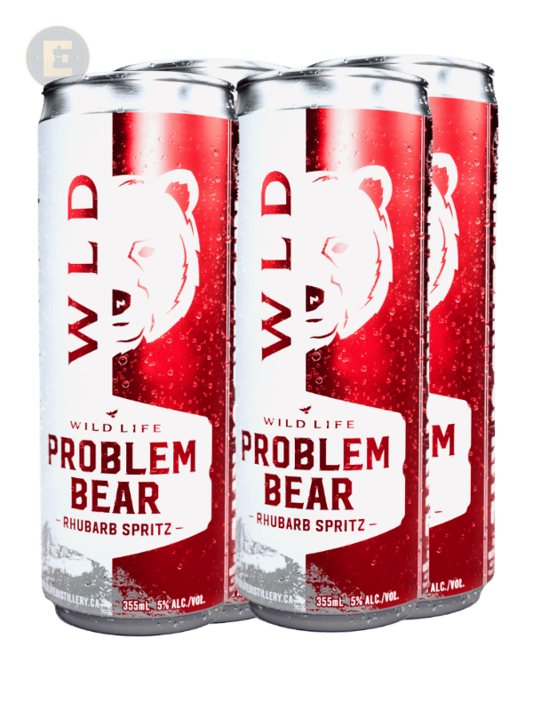 Wild Life Distillery Rhubarb Spritz Cls 4 X 355 Ml