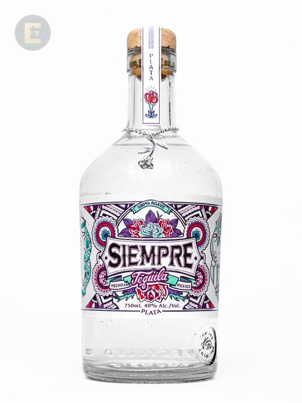 Siempre Tequila Plata 750 Ml