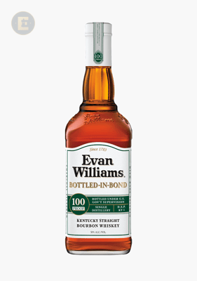 EVAN WILLIAMS BOTTLED IN BOND BOURBON   