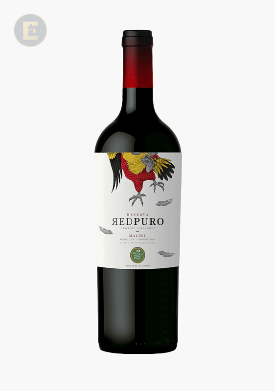 Organic Red Puro Malbec 750 Ml