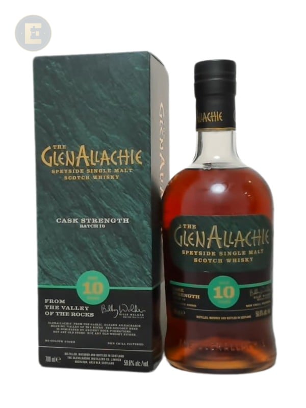 Glenallachie10yo Cask Strength Batch 10 700 Ml