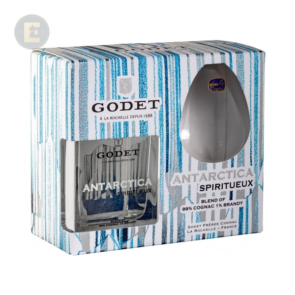 Antartica De Godet Gift Box Cognac Glass 500 Ml
