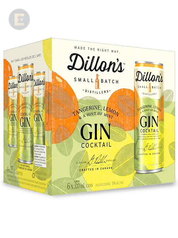 Dillon's Tangerine & a Hint of Mint 6Pk 6 X 355 Ml