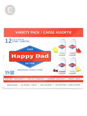 HAPPY DAD HARD SELTZER VARIETY PACK     