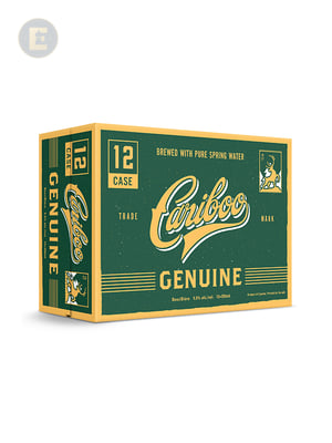 CARIBOO GENUINE DRAFT 12 PACK
