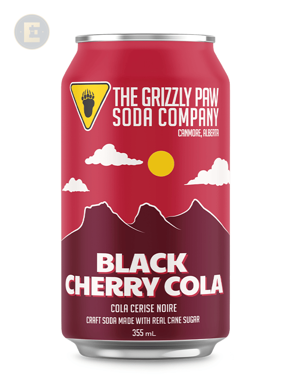 Grizzly Paw Black Cherry Cola (24 X 355) 355 Ml