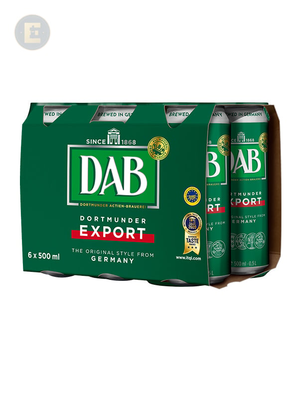 Dab Original 6Pk Lager Can 6 X 500 Ml