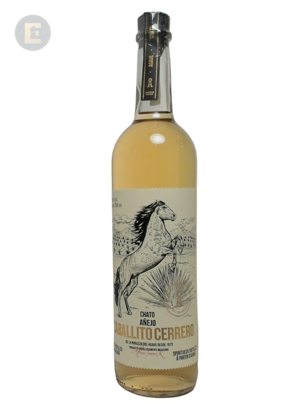 Caballito Cerrero Chato Anejo 48 750 Ml