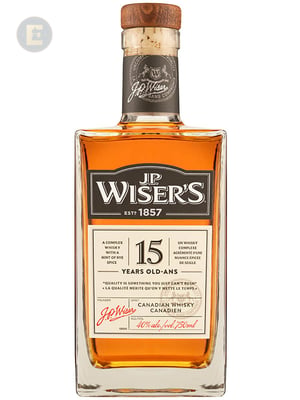 J.P. WISER'S 15YO CANADIAN WHISKY       