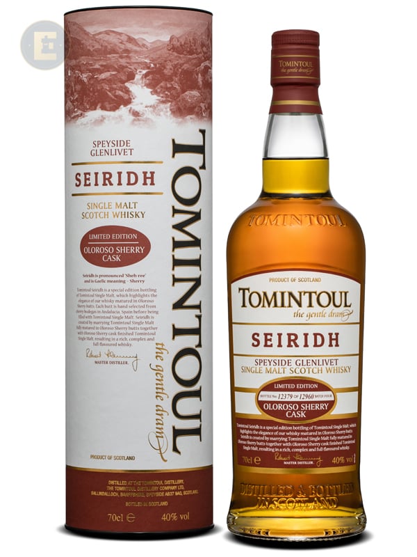 Tomintoul Seiridh Oloroso Sherry Cask 700 Ml