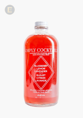 SIMPLY COCKTAILS-BLUEBERRYLAVENDER MIXER