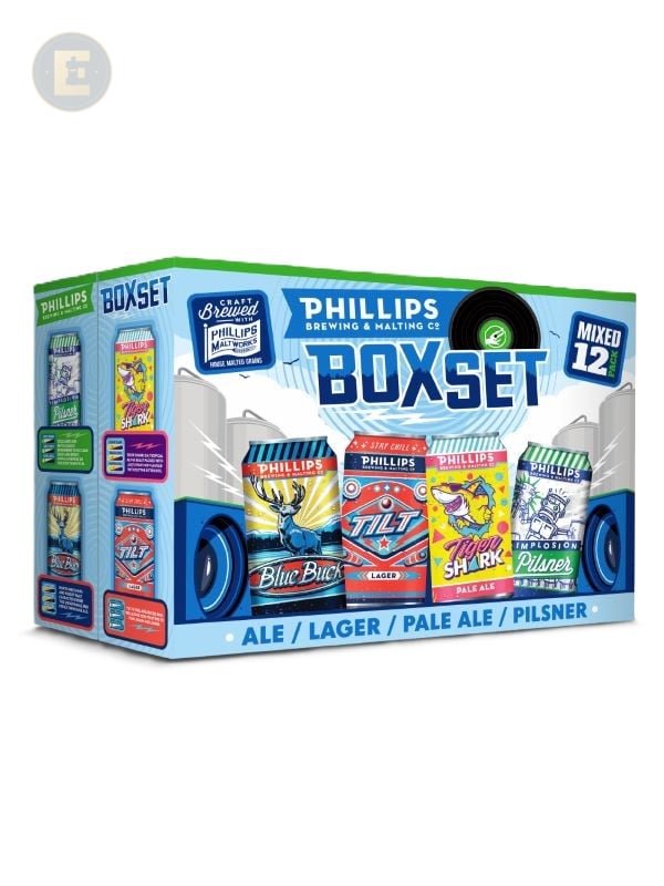 Phillips Brewing Box Set Mixed Pack V2.0 12 X 355 Ml